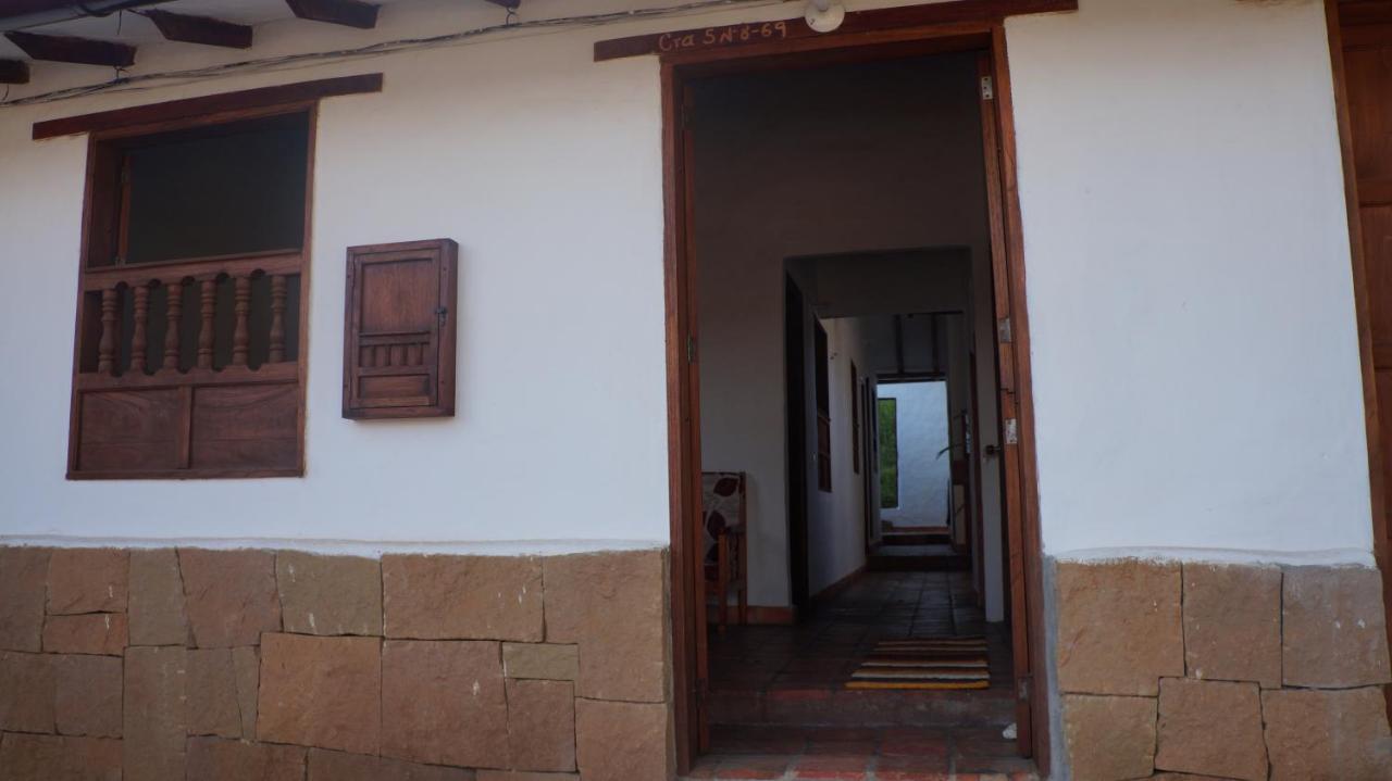 Moncogua Casa De Hospedaje Barichara Exteriör bild
