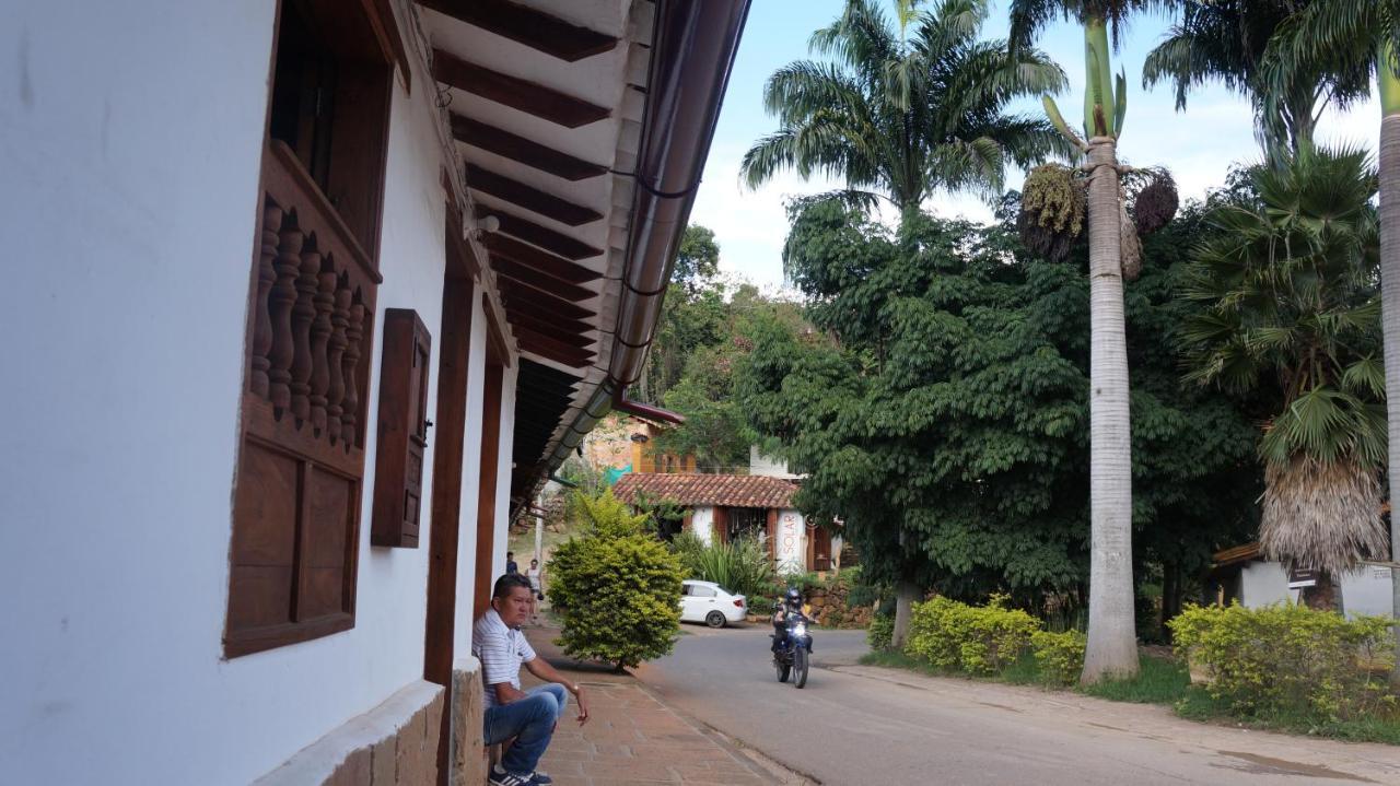 Moncogua Casa De Hospedaje Barichara Exteriör bild